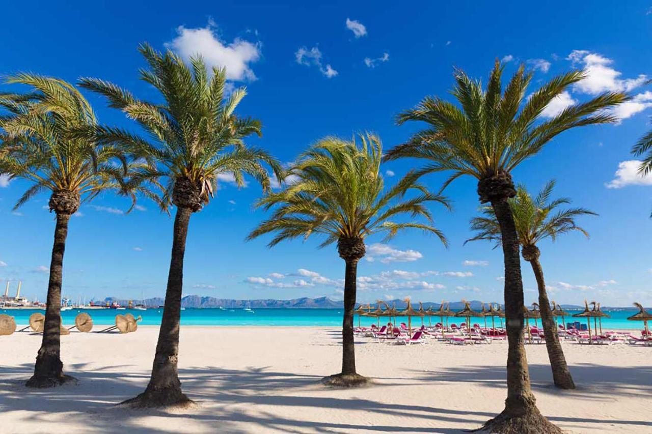 Apartment Oiza Canopus Sea Views At The Beach Alcudia  Exterior photo