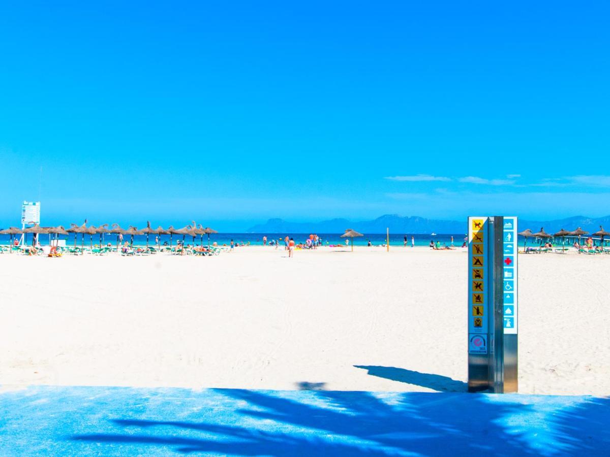 Apartment Oiza Canopus Sea Views At The Beach Alcudia  Exterior photo